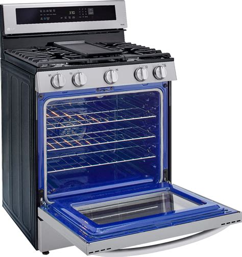 lg 5.8 cu ft smart freestanding gas stove